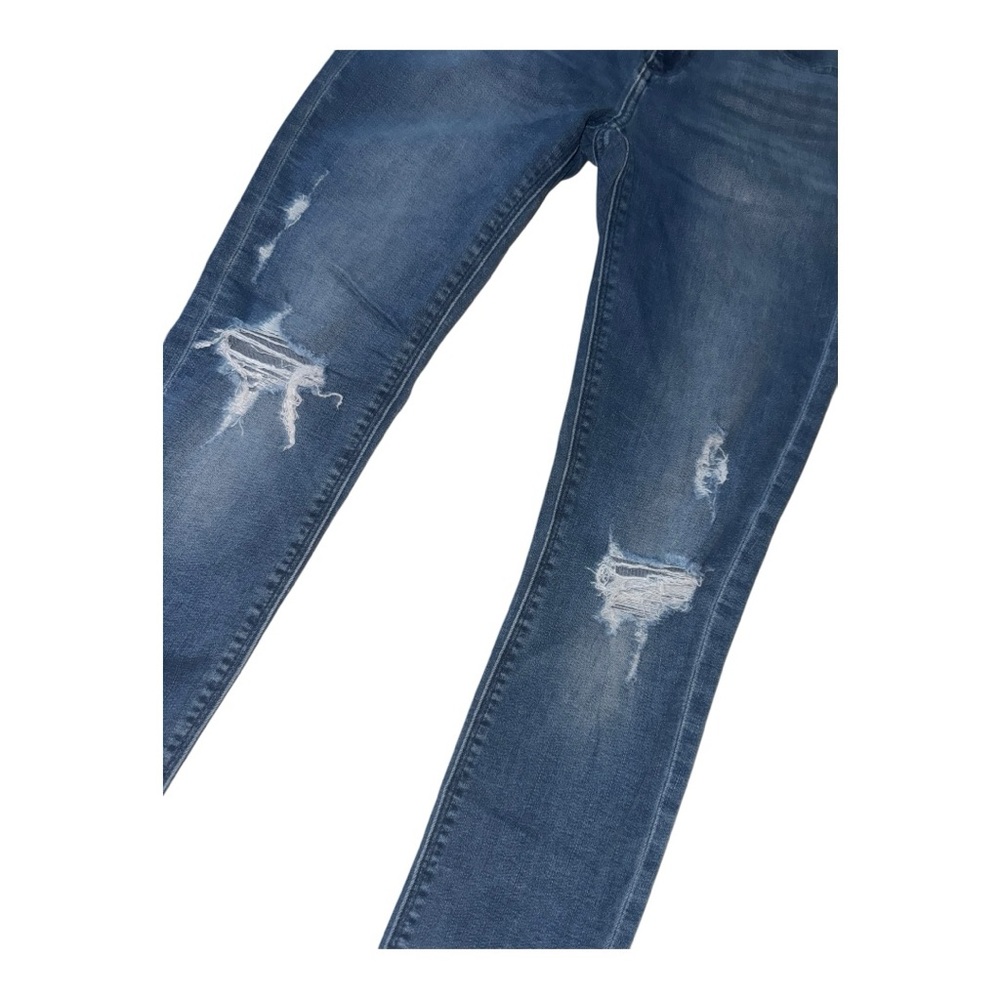 Lucky Jeans Brooke Legging Jean Unfinished Hem Stretch Denim Size 2 / 26 Ankle - Picture 2 of 9
